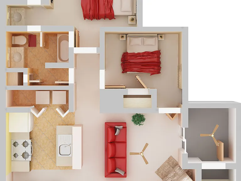 American Holly floor plan Willow Springs
