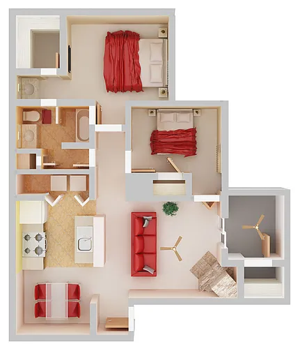 Floor plan American Holly