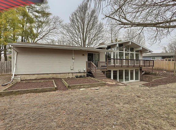 Back of Home and Raised Garden Beds