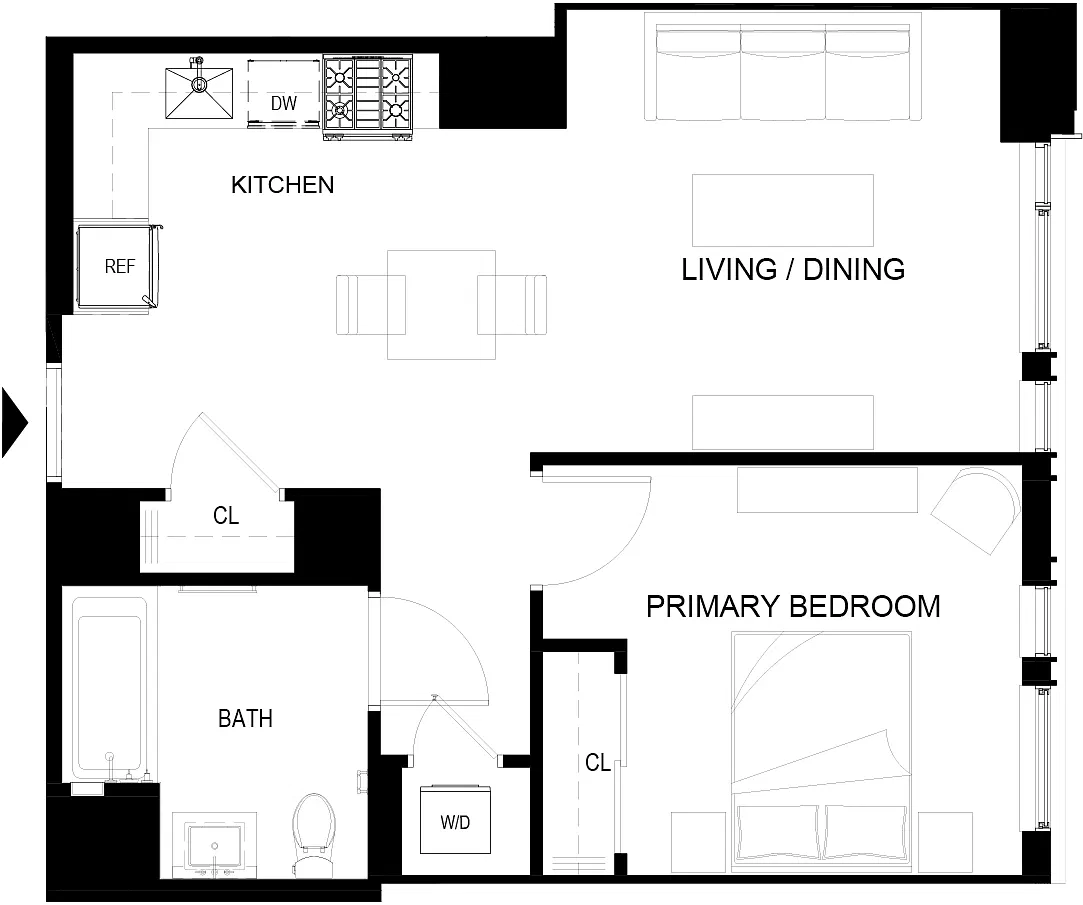 Floor plan 442