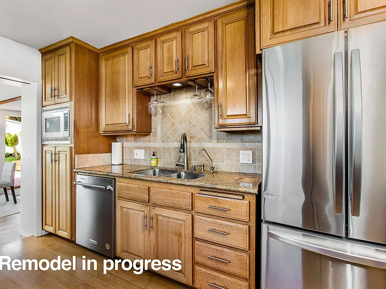 Remodel in progress, will be complete by move in date.