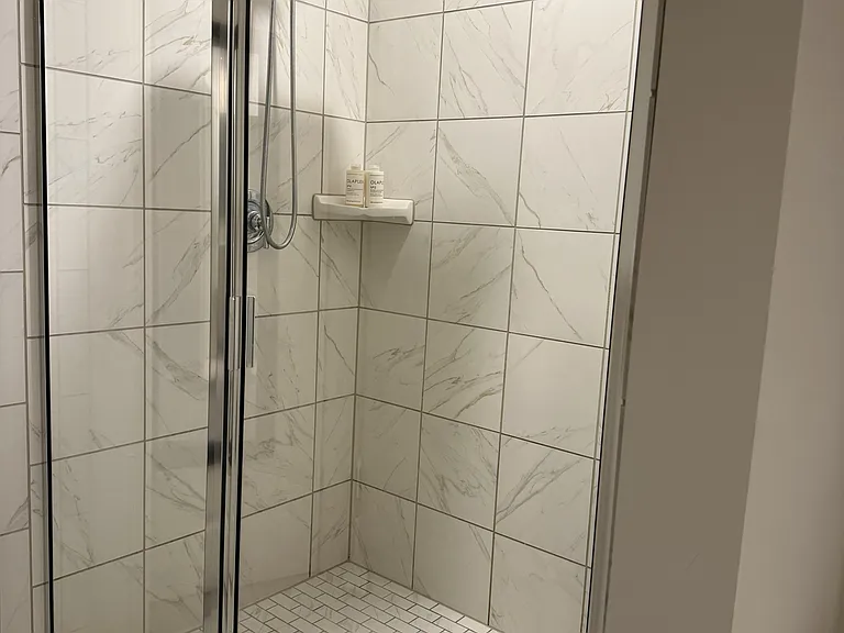 Walk in shower