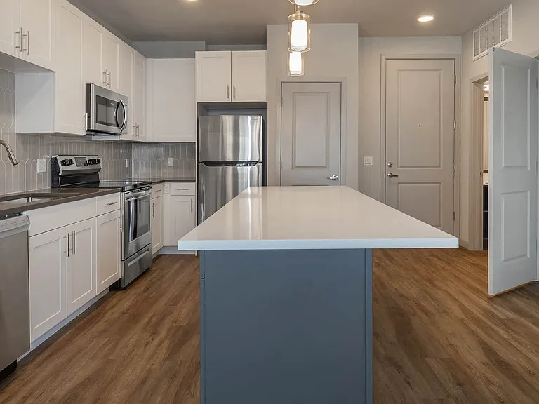 Kitchen with Stainless Steel Appliances