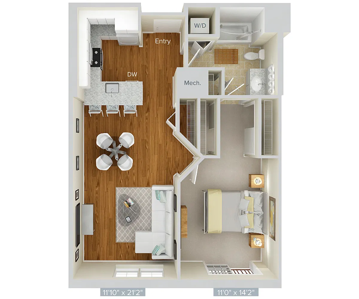 Floor plan A10-760