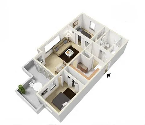 Floor plan B2
