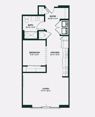 Floor plan S2W Affordable