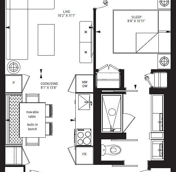 55 Charles St E #3302 — Photo 20