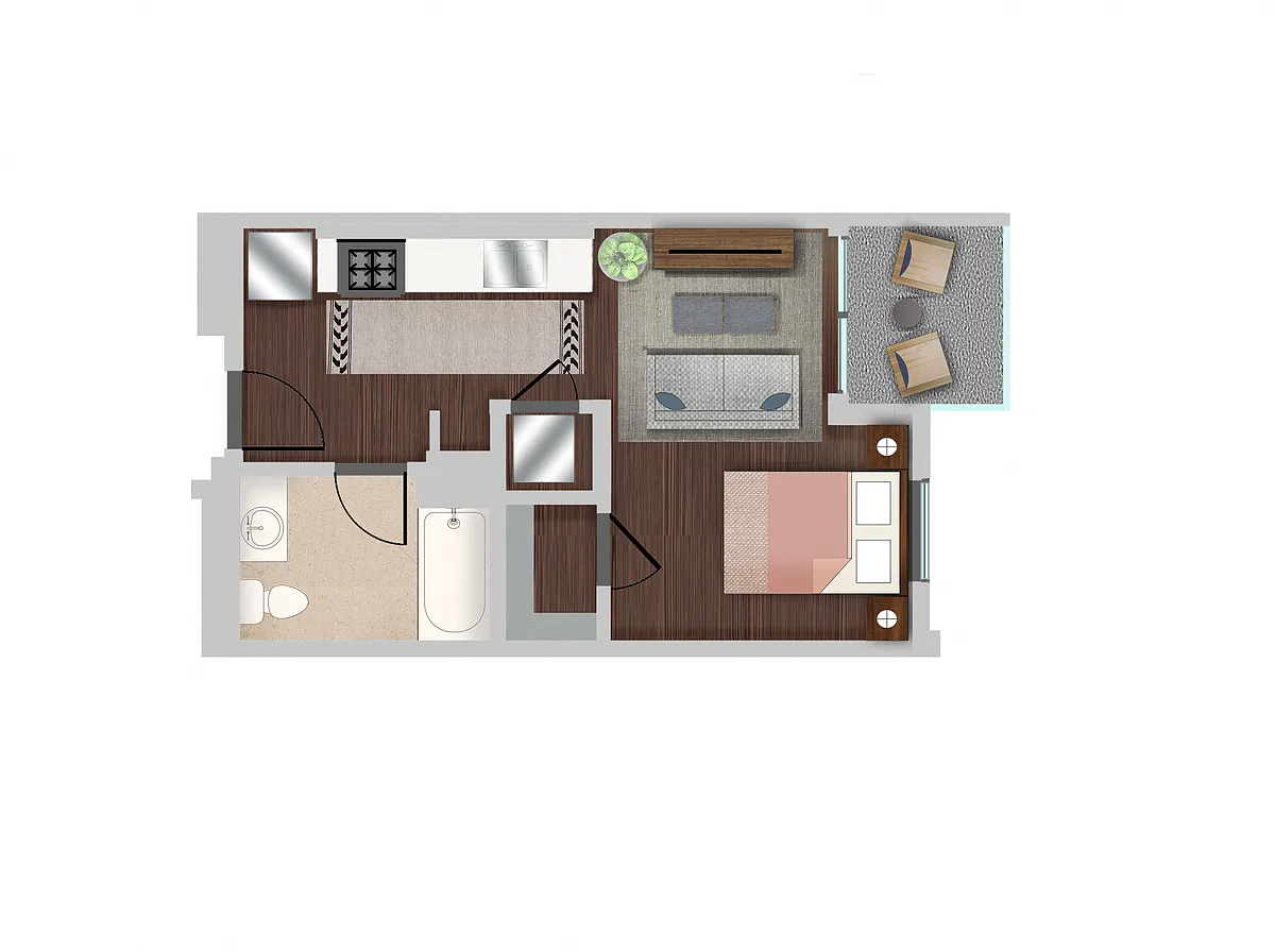 Floor plan Efficiency 2