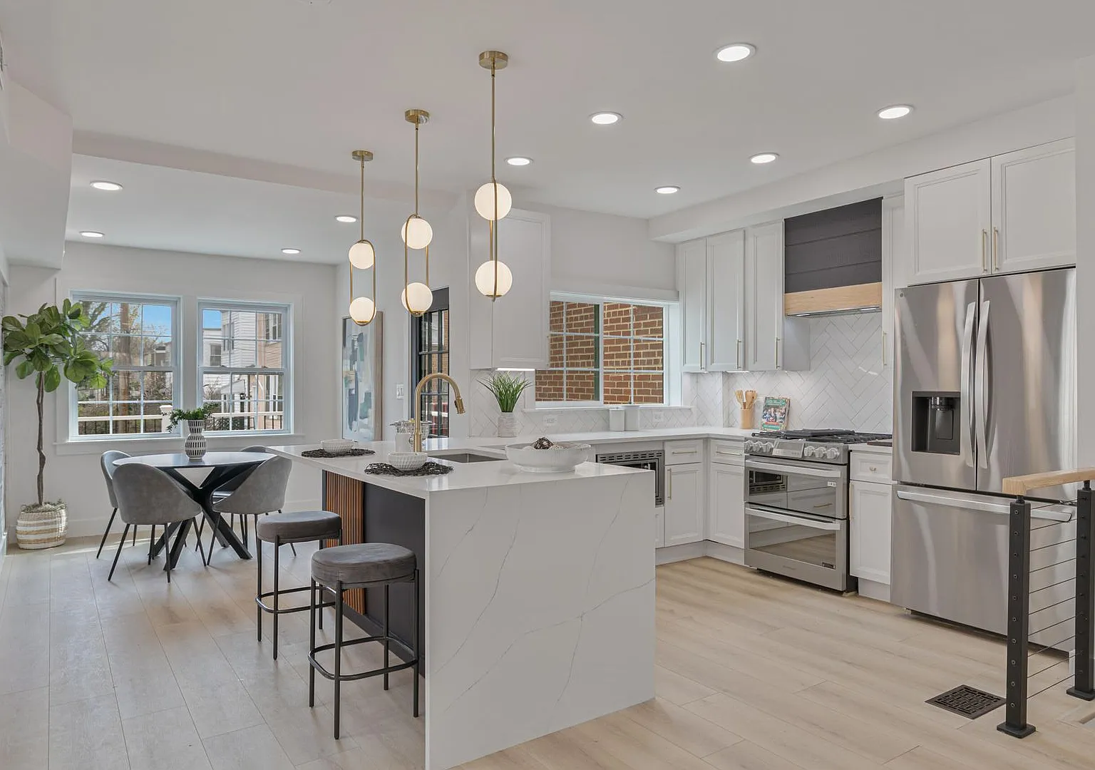Tudor Duplex w/ 3 Parking Spaces + EV Charging and Garage — Photo 2