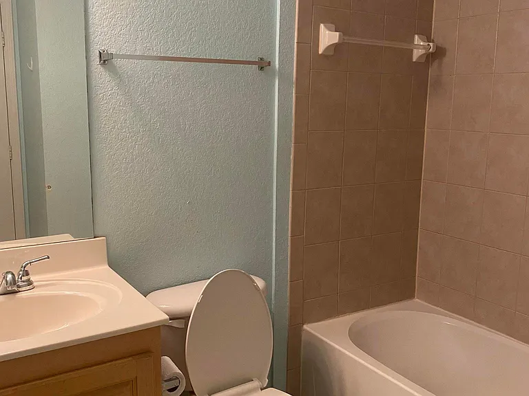 Second BathRoom- Newly Painted, Large Closet, Oversized Tub