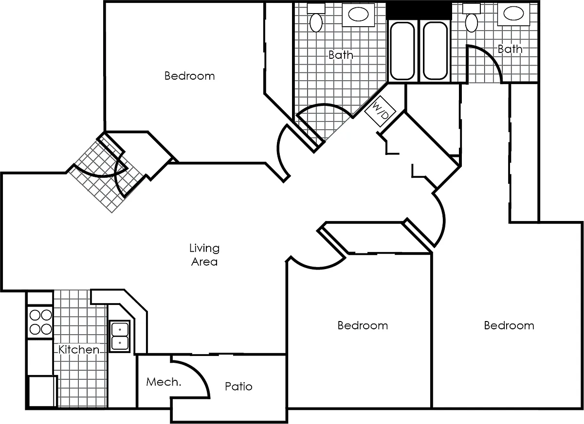 Floor plan Fairfax