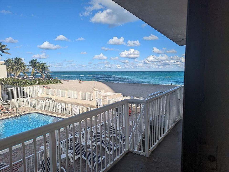 View from front door of apartment.