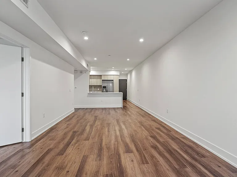 Open-Concept Kitchen, Dining, and Living Room Areas