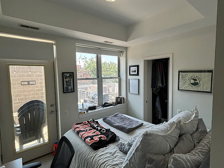 Bedroom #3 (walk-in closet, access to rooftop patio)