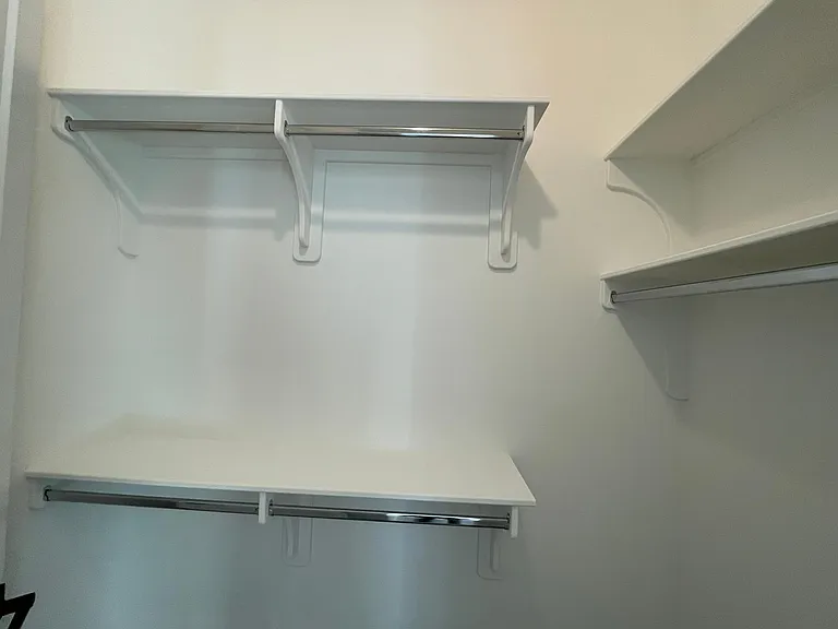 Custom Shelving in Closets