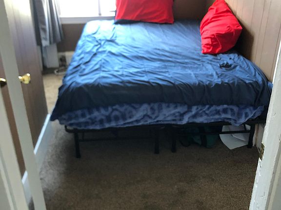 Available Bedroom. Pictured with Queen/Full Bed. Twin Bed frames available upon request.