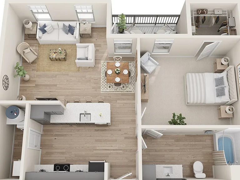 A1-L(G) floor plan Reserve at Lake Jackson