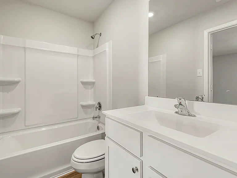 Master bathroom.