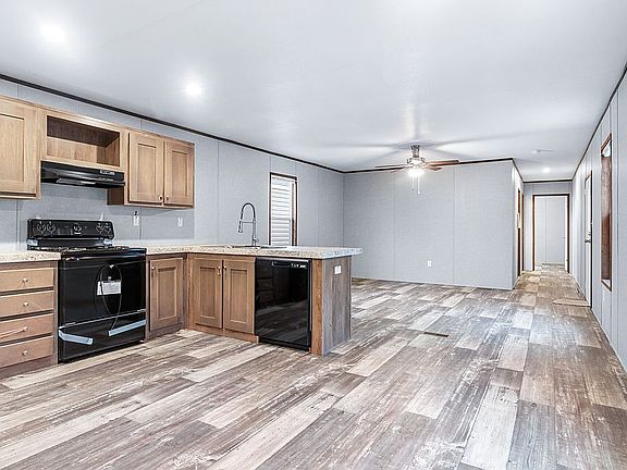 Kitchen and Living Area