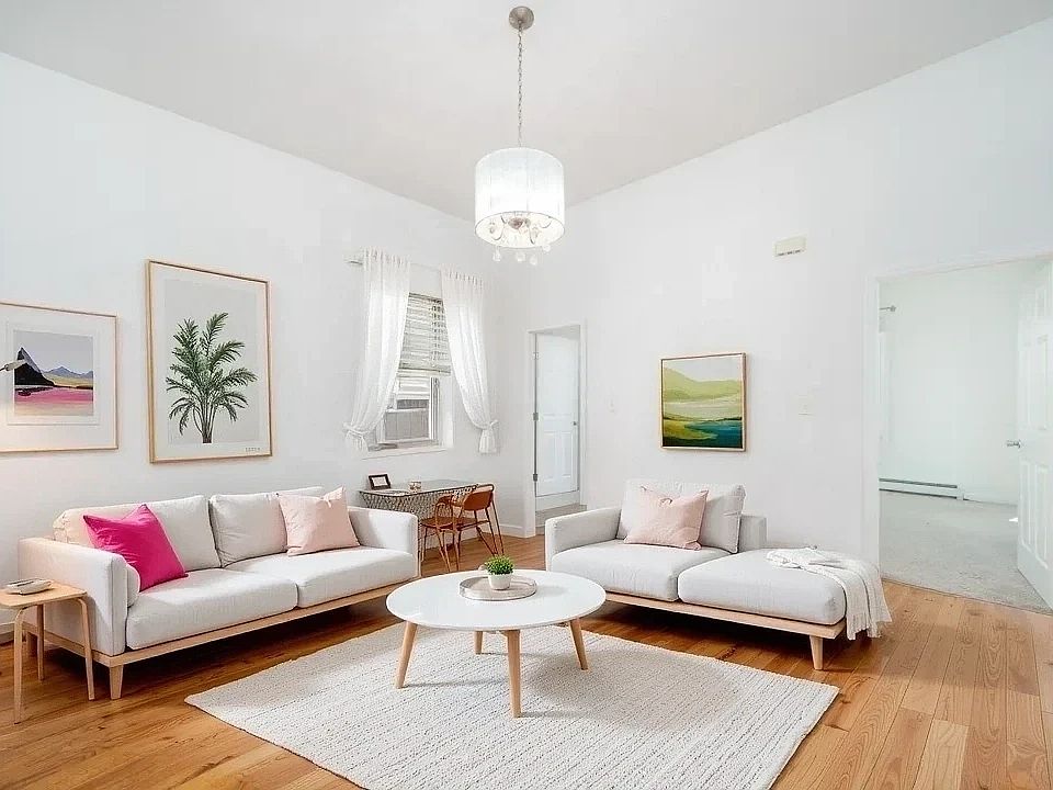 living room - virtually staged