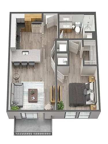 Floor plan Broadway (A1)