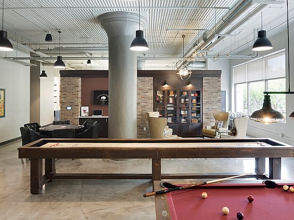 Community Room with Gaming Tables