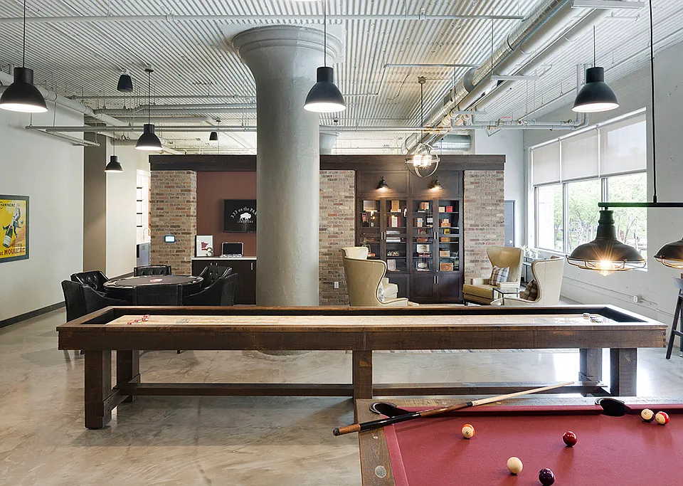 Community Room with Gaming Tables