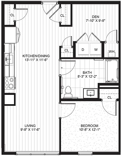 Floor plan A1DH