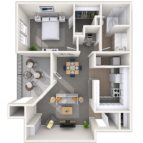Floor plan The Palmito