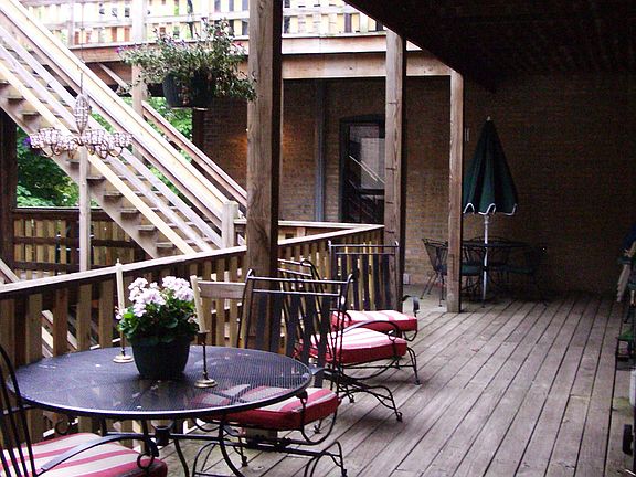 Back deck