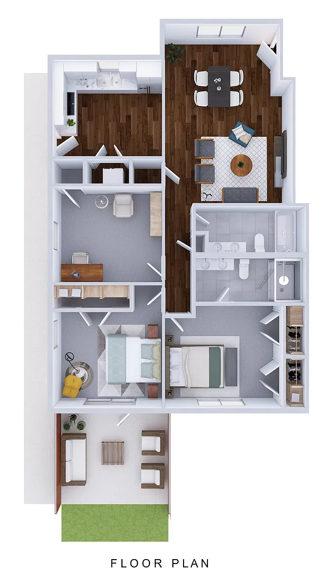 Floor Plan - 2997 Whispering Hills Ct #2997