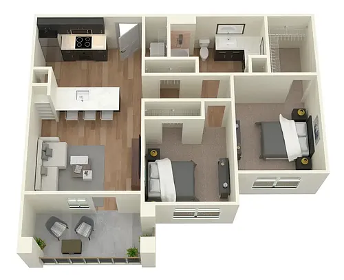 Floor plan B1