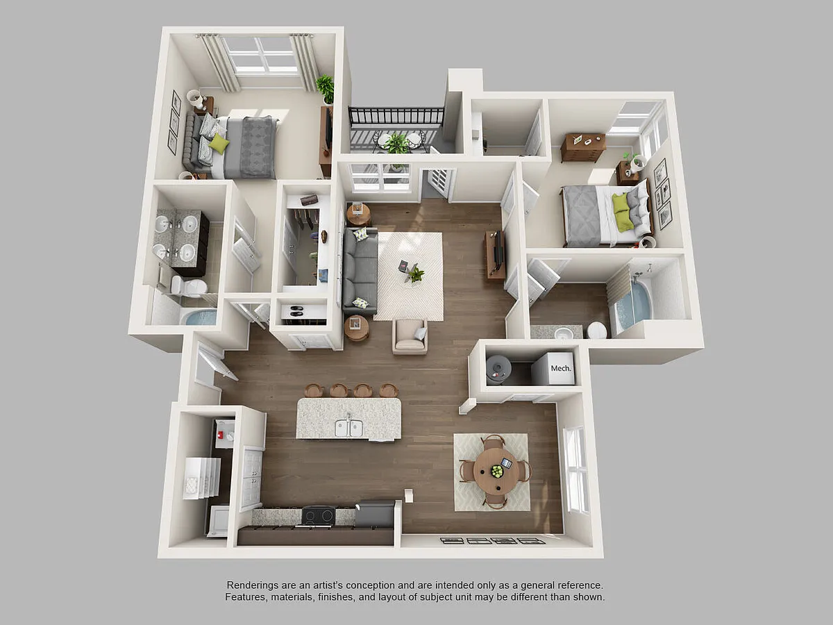 Floor plan Stage B4