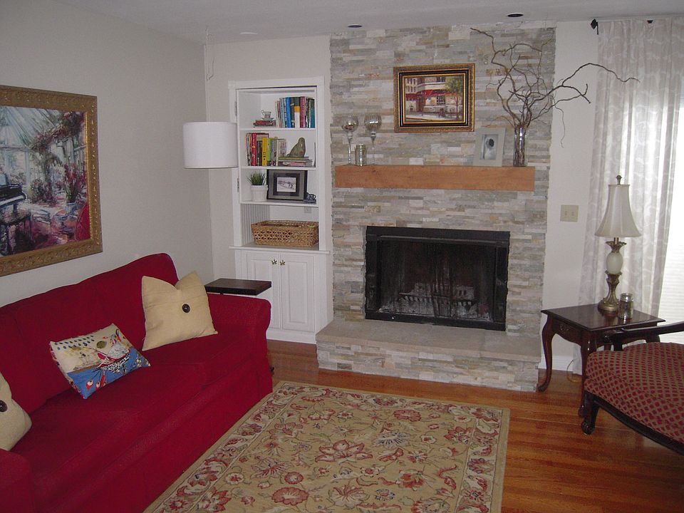 living room fireplace