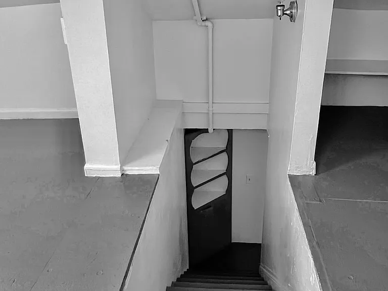 Stairs to Sunlit Loft