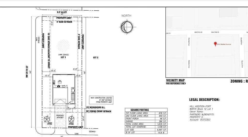 1st image of 2912 Market Ave Lot 1