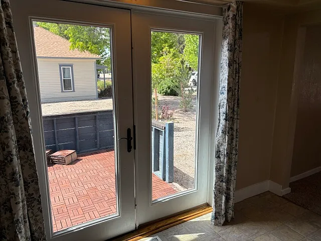patio access from kitchen