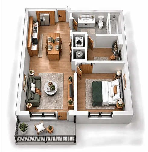 Floor plan A1