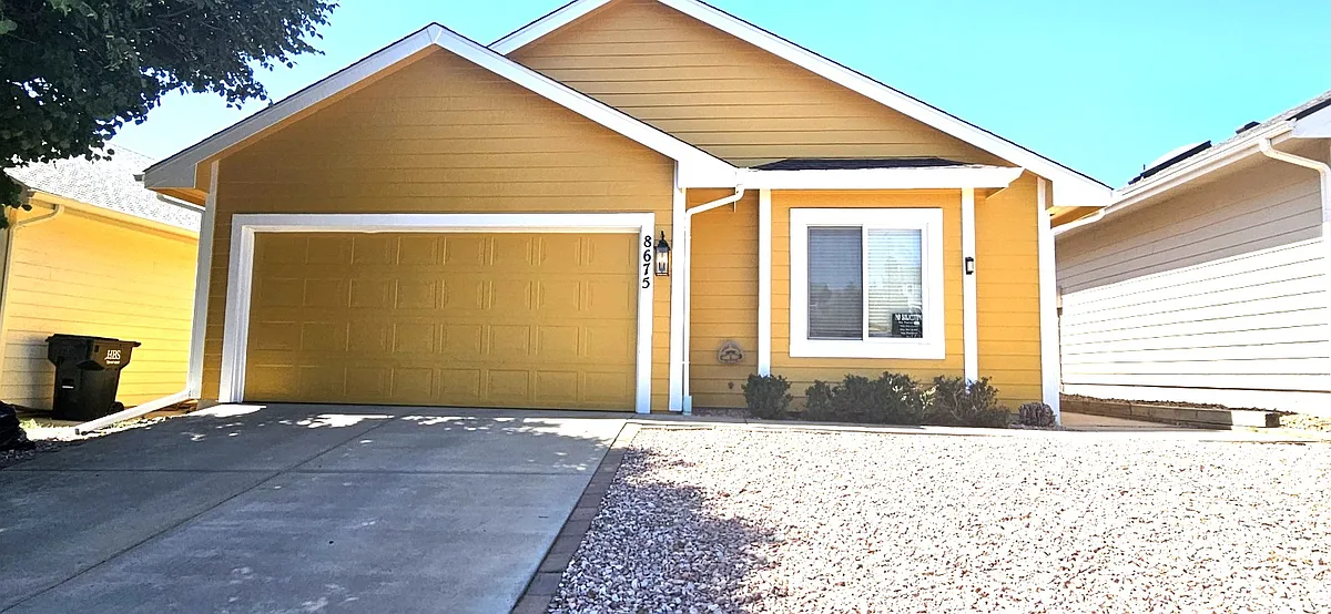 Front of home - 8675 Chancellor Dr