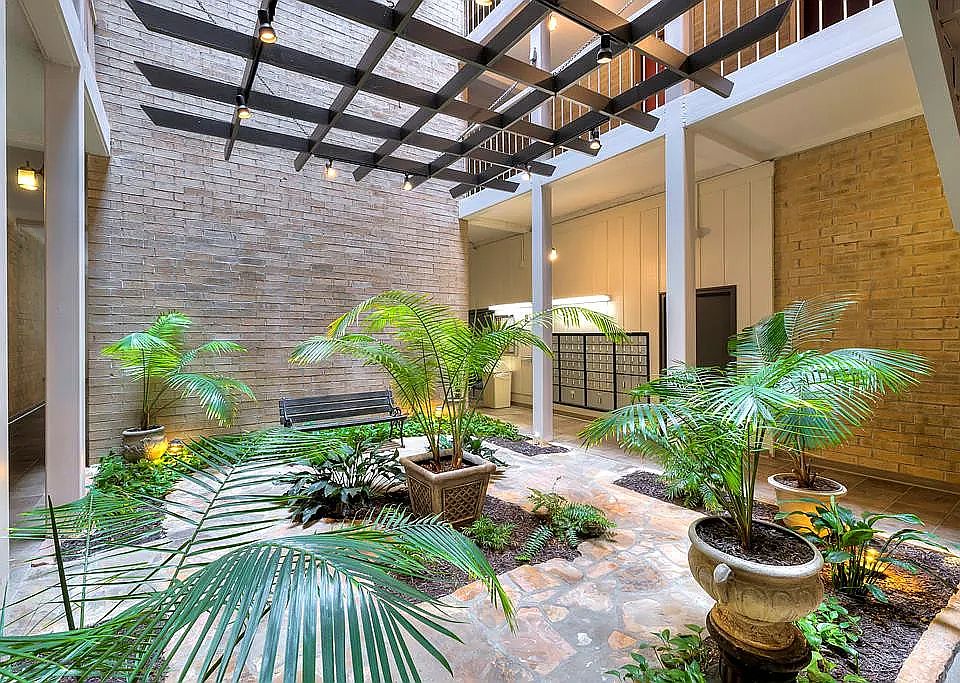 Interior of building (atrium)