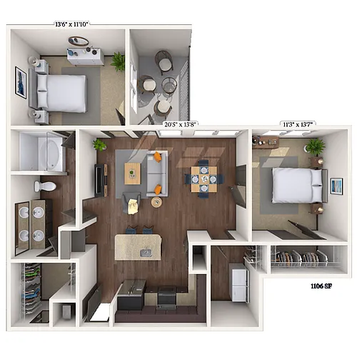 Floor plan Monterey