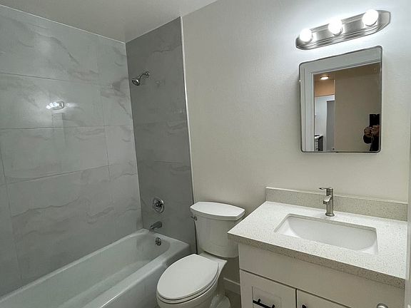 Completely remodeled new bathroom.