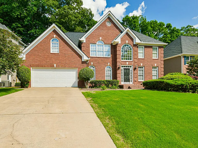 The largest house in the neighborhood