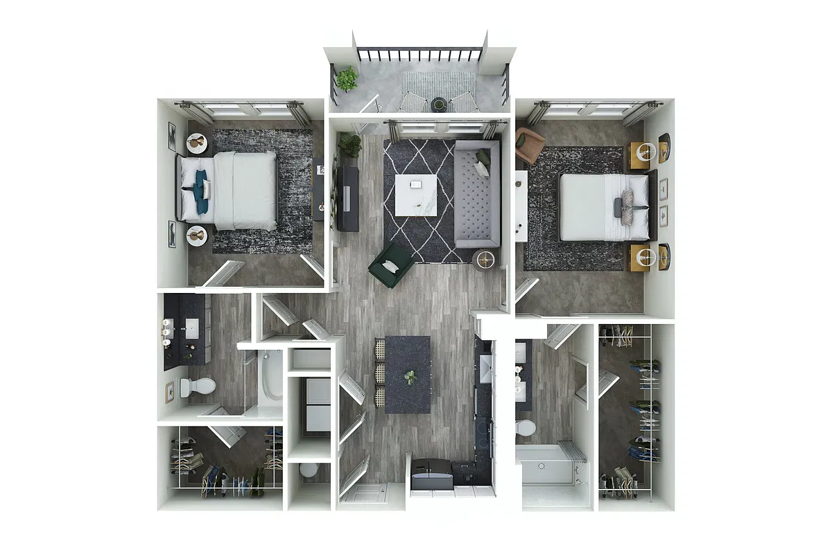 Floor plan B1