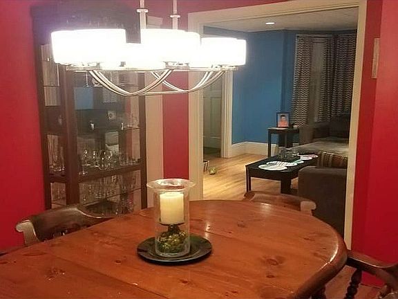 Dining room into living room