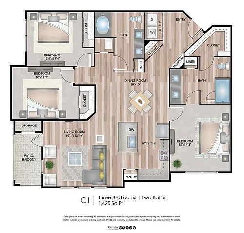 Floor plan C1