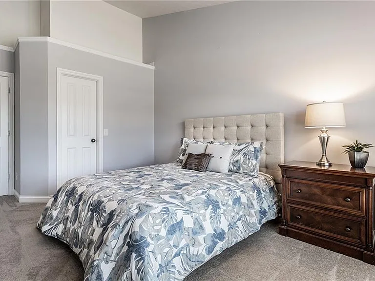 master bedroom with spacious two separate walk in closets