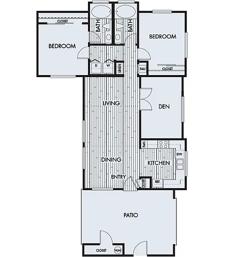 Floor plan Park Sierra Plan 2E