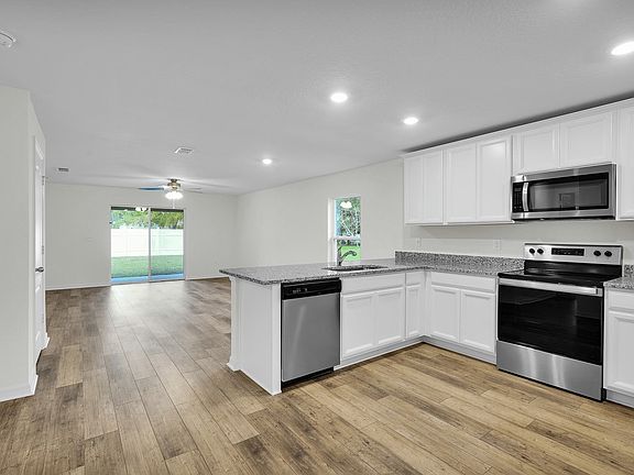 The Estero has stainless steel appliances ready for you to use