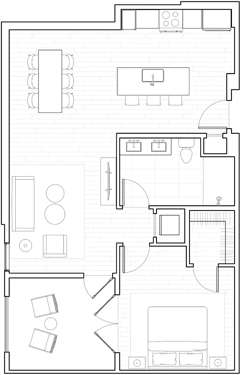 Floor plan A FIVE